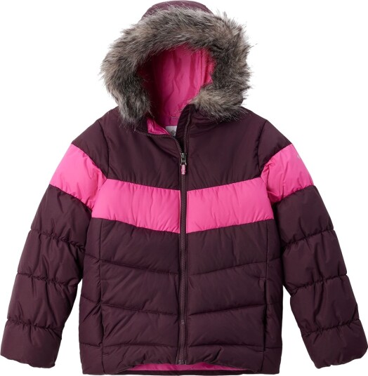 Columbia Polstret Jakke Arctic Eksplosjon III Måneutsikt/Ros Columbia 8 år (128) Dunjakke Lilla Rosa