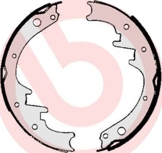 Bremsesko sett BREMBO S 37 501 Bremsesko sett BREMBO S 37 501