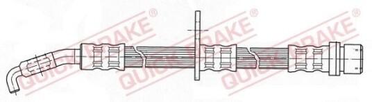 Bremseslange QUICK BRAKE 58.944 Bremseslange QUICK BRAKE 58.944