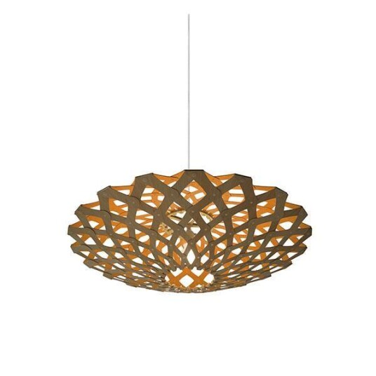 David Trubridge Flax Orange Taklampe David Trubridge Flax Orange Taklampe