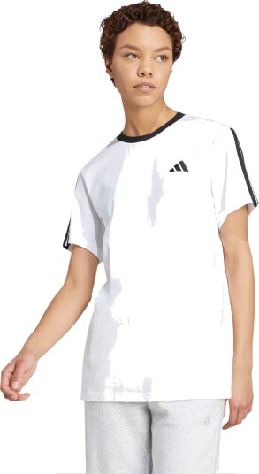 adidas 3 Stripes BF T skjorte Dame Hvit M