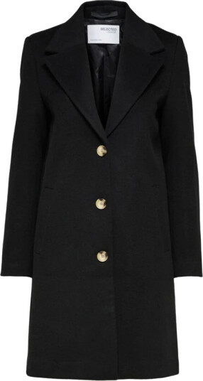 Selected Femme Dame Frakker Svart M,