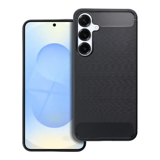 OEM Karbondeksel for Samsung Galaxy S25 Plus Svart