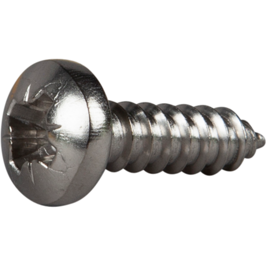 Essve Plateskrue Panhode Phillips Ph Rustfritt Stal O: 19mm L: 19mm Ant: 10stk