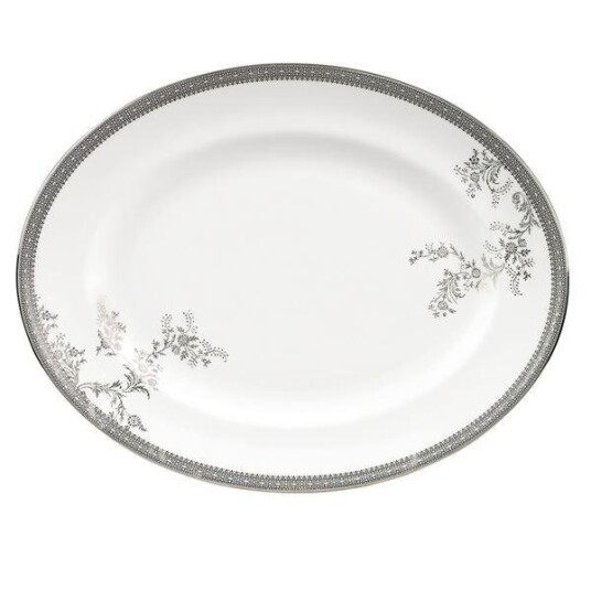 Wedgwood - Vera Wang Lace ovalt fat 35 cm Wedgwood - Vera Wang Lace ovalt fat 35 cm