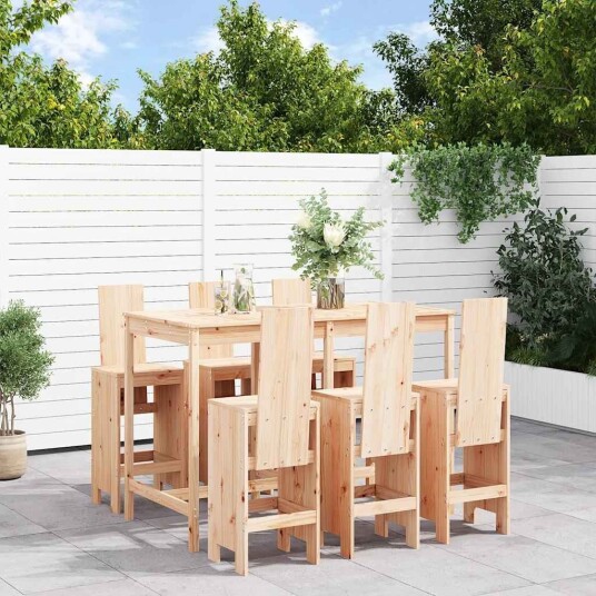 Hagebarsett 7 deler heltre furu 3157781