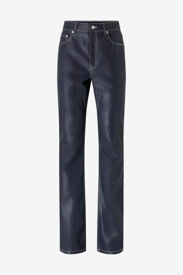 Gestuz Jeans gzPiper HW Flared Blå Gestuz Jeans gzPiper HW Flared Blå