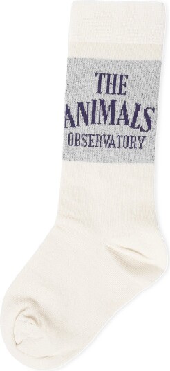 THE ANIMALS OBSERVATORY Snail Kid Socks   Cream   35/38