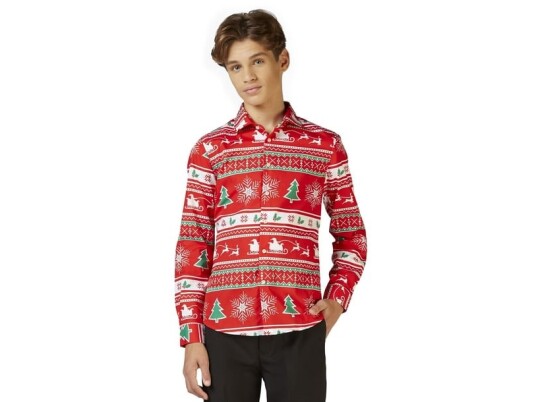 Oppo Merchandise Group B.v. Juleskjorte Winter Wonderland