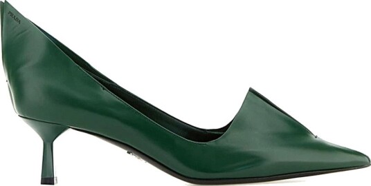 Prada Dame Sko Grønn 38 EU,
