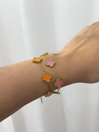 Aiyanna Haily Four Leaf Bracelet