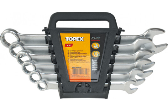 Topex Kombinasjonsnøkler 6-22Mm 12Stk. (35D757) Topex Kombinasjonsnøkler 6-22Mm 12Stk. (35D757)