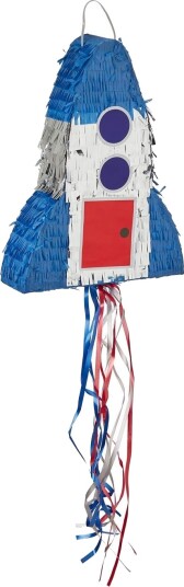 Northix Rocket Pinata for barn Morsom festdekorasjon 10046972