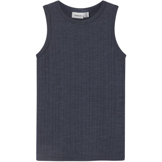 Name It Ombre Blue Wang Ull Needle Tank Topp 116