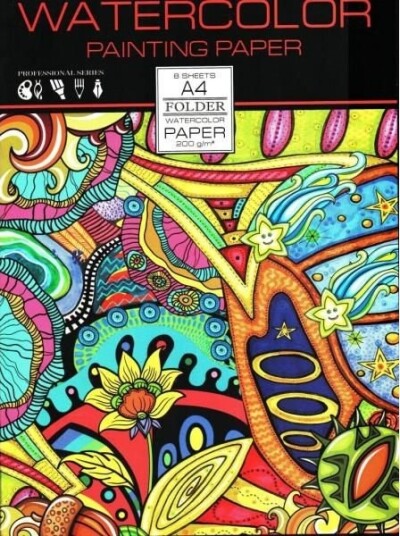 Fresh Kunstpapir A4 Hvit Mappe