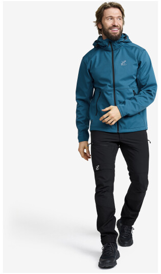 Revolutionrace Responder Softshell Jacket Herre Moroccan Blue S Jakker Softshelljakker Revolutionrace Responder Softshell Jacket Herre Moroccan Blue S Jakker Softshelljakker