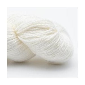 BC Garn Jaipur Peace Silk 49 Naturlig Hvit