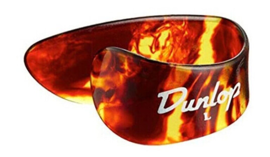 Dunlop Shell Plastic Thumbpicks Large Pack of 4