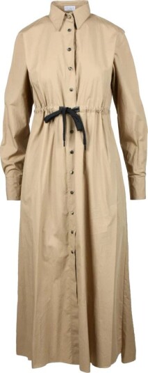 Brunello Cucinelli Dame Kjoler Beige S,
