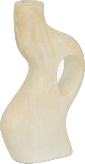 Urban Nature Culture Urban Nature Culture Candle Holder Perla BEIGE H 24 cm