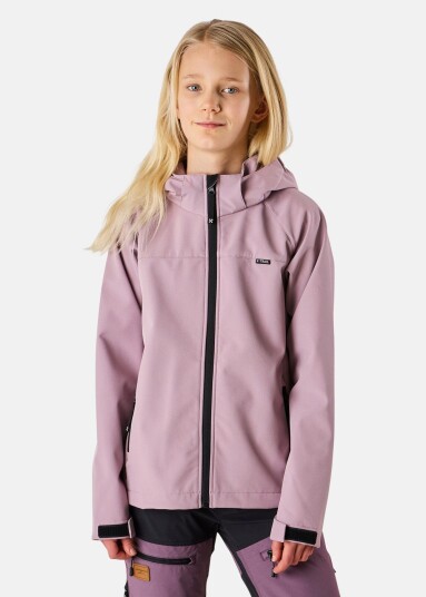 X-Trail Colorado Softshell Jacket Jr Pale Mauve 140 Hostjakker X-Trail Colorado Softshell Jacket Jr Pale Mauve 140 Hostjakker