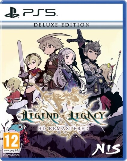 The Legend of Legacy HD Remastered Deluxe Edition PS5 Spill
