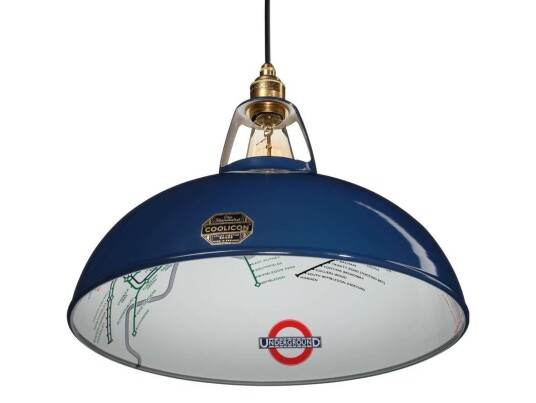 Coolicon - Large 1933 Design Pendel Piccadilly Line Blue