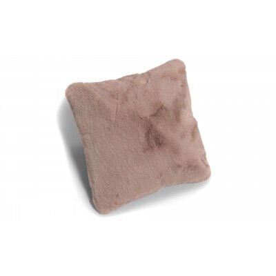 Fluffy rosa - pute av syntetisk materiale