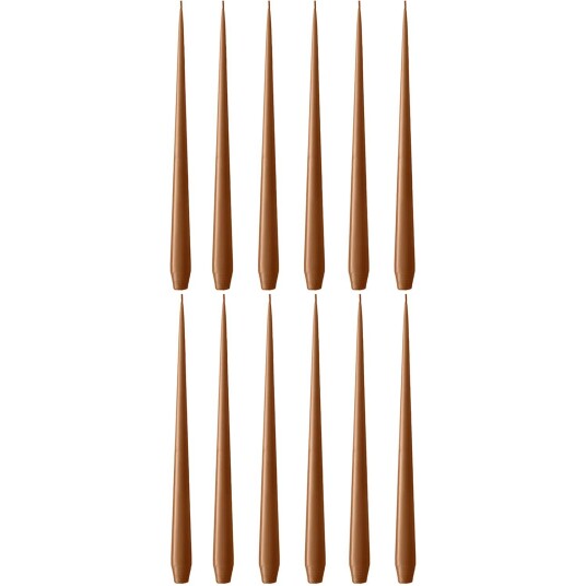 Ester & Erik Antikklys Matt 32 cm 12 pk Raw Toffee