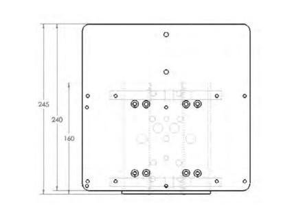 RAYTEC Adaptor plate to allow the SPECIAL PR RAYTEC Adaptor plate to allow the SPECIAL PR