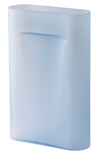 Muuto Ridge Vase H48,5 Lyse Blå Lampemesteren Muuto Ridge Vase H48,5 Lyse Blå Lampemesteren