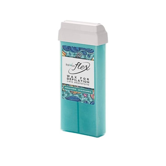 ItalWax Flex Rullevoks Aquamarine Refill 100 ml ItalWax Flex Rullevoks Aquamarine Refill 100 ml
