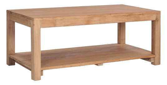 vidaXL Salongbord 100x50x40 cm heltre teak