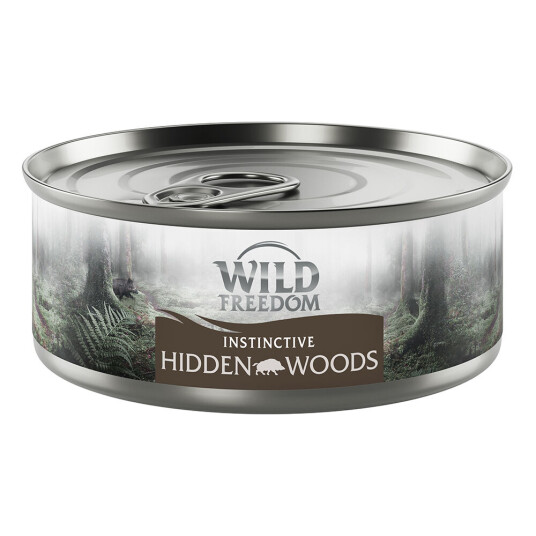 Wild Freedom 6 X 70 G 140 G Instinctive Til Prøvepris! Hidden Woods Villsvin 6 X 70 G
