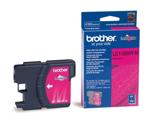 Brother LC1100M Blekkpatron Magenta