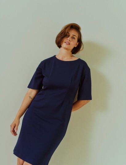FREE/QUENT Fqlucinda Dress Navy S FREE/QUENT Fqlucinda Dress Navy S