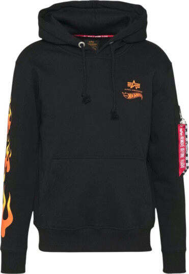 Alpha Industries Herre Gensere & Hettegensere Svart S,
