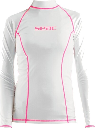 Seac Badetop   T Sun Long Lady   Hvit   Seac   Large   Badetøy Rosa