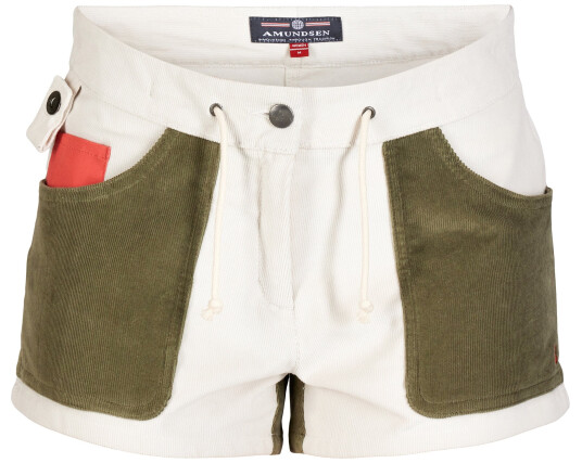 Amundsen 3incher Concord Shorts, dame Natural/Olive Ash S