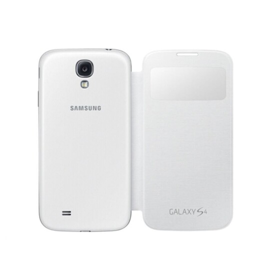 Samsung Folio Mobiltelefondeksel Samsung Galaxy S4 I9500 Hvit