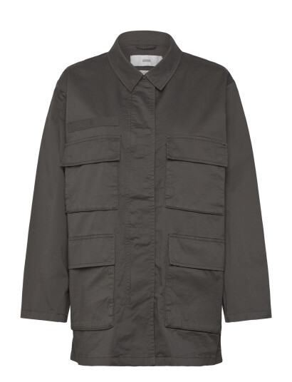 Closed Women Field Jacket Dark Nickel Grey XXS