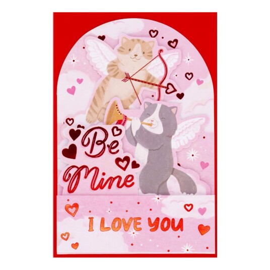 Pop Up kort Be Mine