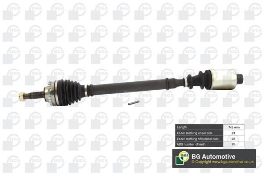 Bga Drivaksel BGA DS7320RA