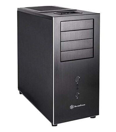 SilverStone Temjin TJ04B-E - Svart Miditower SilverStone Temjin TJ04B-E - Svart Miditower