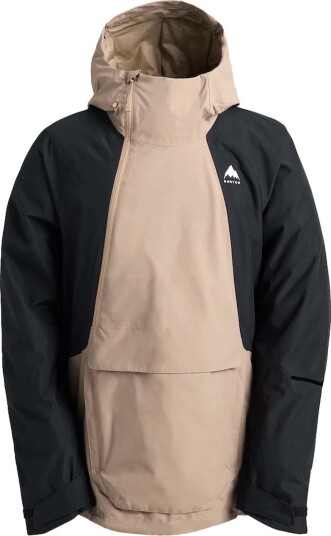 Burton Men's Reserve Relaxed Anorak Summit Taupe/true Black L