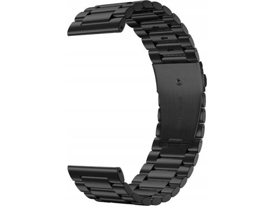 Colmi Smartwatch-Rem, Rustfritt Stål, Svart, 22 Mm Colmi Smartwatch-Rem, Rustfritt Stål, Svart, 22 Mm