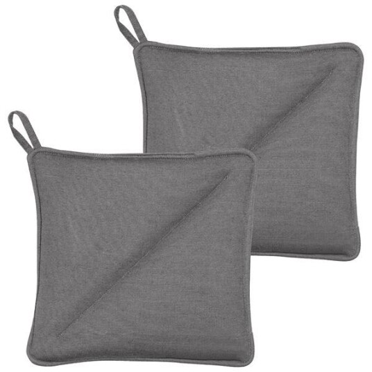Södahl Soft grytekluter 2 stk grå Södahl Soft grytekluter 2 stk grå