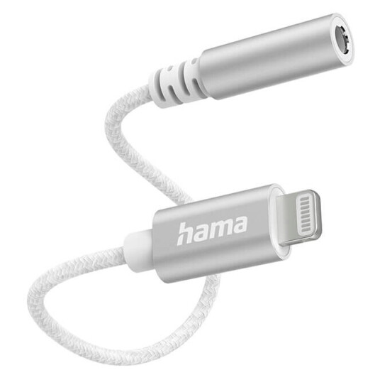 Hama Lydadapter Lightning till 3,5 mm Mikrofon til Lightning