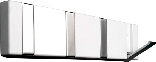 Home It Flex knaggrekke med 4 knagger 31,6x2,2x7,2cm Hvit