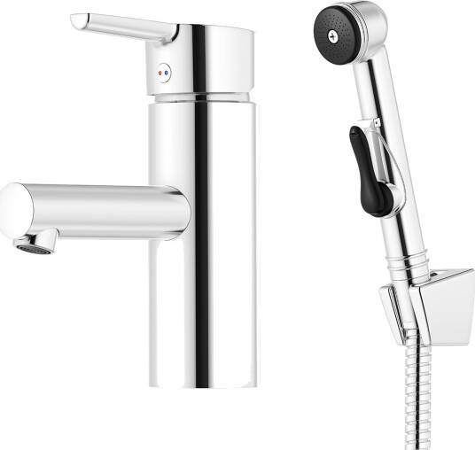 Mora MMIX II 333006 Servantarmatur med sidehånddusj G10 krom Baderom